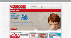 Desktop Screenshot of bauhaus-nl.com