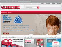 Tablet Screenshot of bauhaus-nl.com